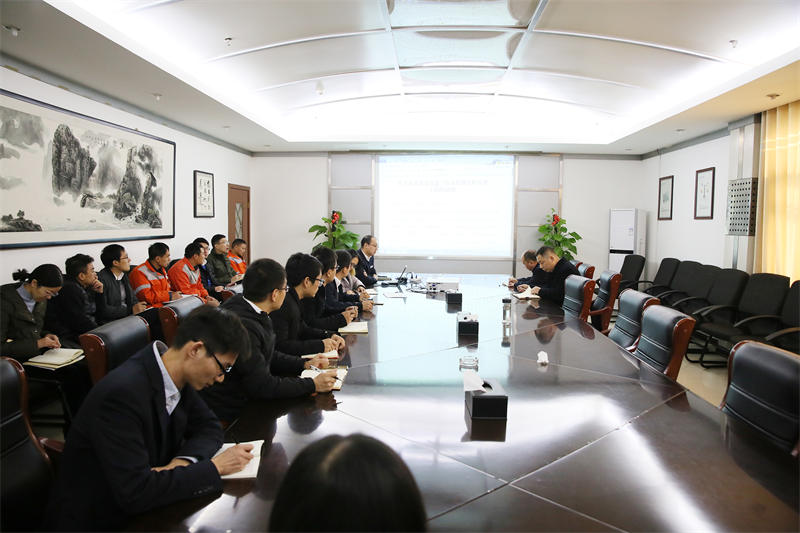 設備公司召開落實黨建工作責任制互檢互查工作會